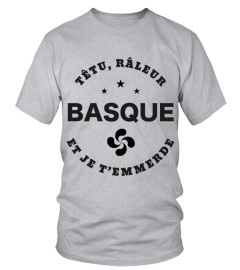 T-shirt têtu, râleur - Basque