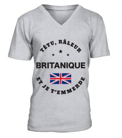 T-shirt têtu, râleur - Britanique
