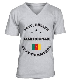 T-shirt têtu, râleur - Camerounais