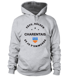 T-shirt têtu, râleur - Charentais