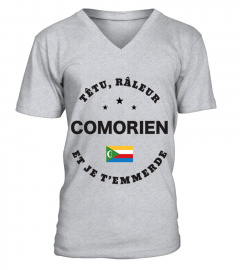 T-shirt têtu, râleur - Comorien