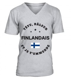 T-shirt têtu, râleur - Finlandais