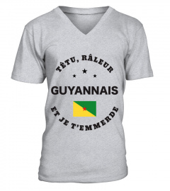 T-shirt têtu, râleur - Guyannais