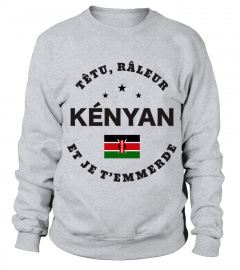 T-shirt têtu, râleur - Kényan