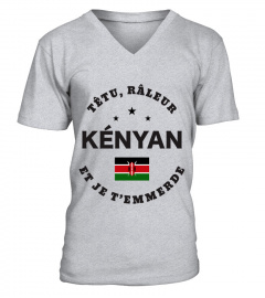 T-shirt têtu, râleur - Kényan