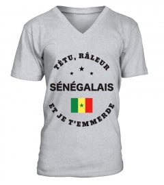 T-shirt têtu, râleur - Sénégalais