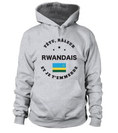 T-shirt têtu, râleur - Rwandais