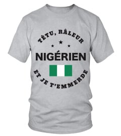 T-shirt têtu, râleur - Nigérien