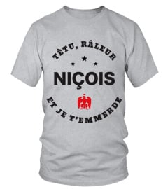 T-shirt têtu, râleur - Niçois