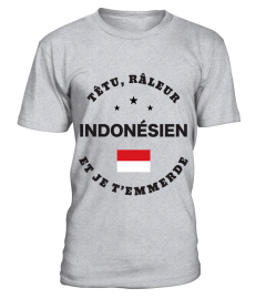 T-shirt têtu, râleur - Indonésien