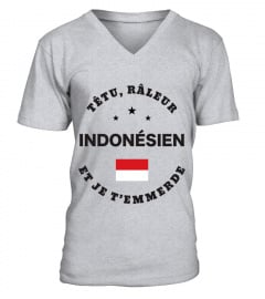 T-shirt têtu, râleur - Indonésien