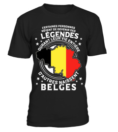 T-shirt Légendes - Belges - V1