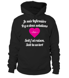 T-shirt Raison Infirmière