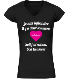 T-shirt Raison Infirmière