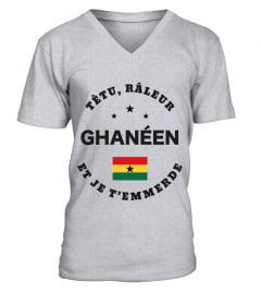 T-shirt têtu, râleur - Ghanéen