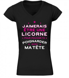 T-shirt Licorne Tête