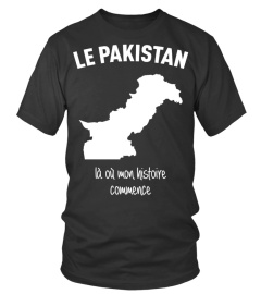 T-shirt Pakistan Histoire