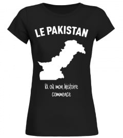T-shirt Pakistan Histoire