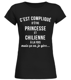 T-shirt Princesse - Chilienne