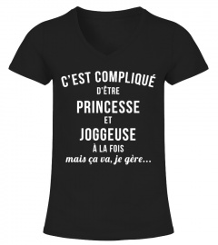 T-shirt Princesse  joggeuse