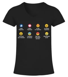 T-shirt Smiley Équitation