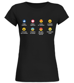 T-shirt Smiley Équitation