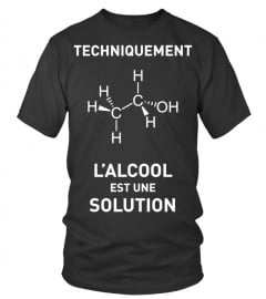 T-shirt Alcool Solution