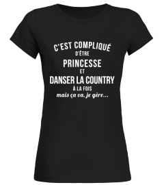 T-shirt Princesse  Country