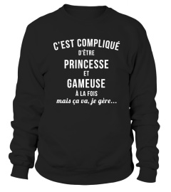 T-shirt Princesse  Gameuse