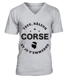 T-shirt têtu, râleur - Corse