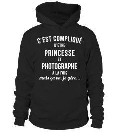 T-shirt Princesse  Photographe