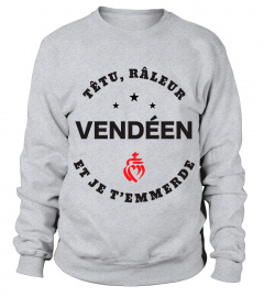 T-shirt têtu, râleur - Vendée
