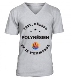 T-shirt têtu, râleur - Polynésien