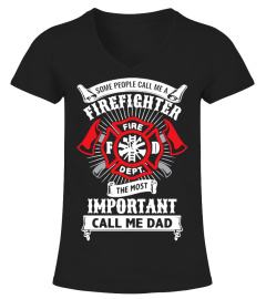 FireFighter DAD t-shirts