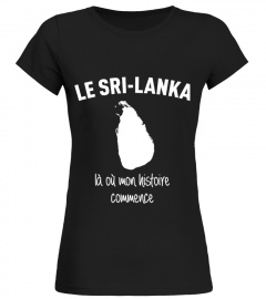 T-shirt Sri-Lanka Histoire