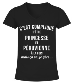 T-shirt Princesse - Péruvienne