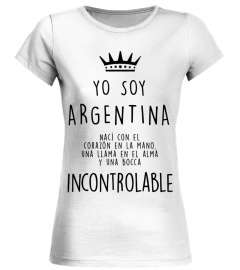 Camiseta - Incontrolable - Argentina