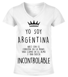 Camiseta - Incontrolable - Argentina