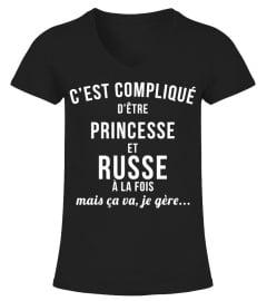 T-shirt Princesse - Russe