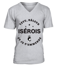 T-shirt têtu, râleur - Isérois