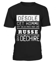 T-shirt Désolé Russe
