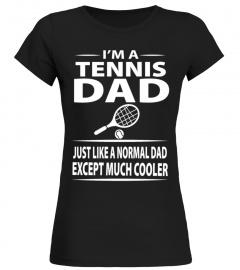 Cool Tennis Dad Father Men