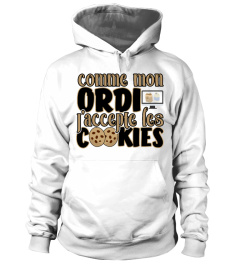 ✪ J'accepte les cookies t-shirt humour ✪