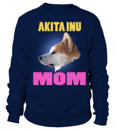 Akita Inu Dog Mom Low Poly Design