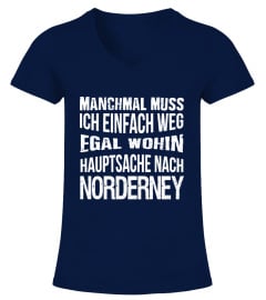 T-Shirt Hauptsache nach Norderney