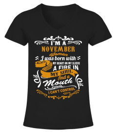 I'm a November woman T-shirt, ...