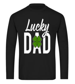 LUCKY DAD IRISH GREEN CLOVER ST PATRICK 