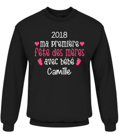 MA PREMIÈRE FÊTE DES MÈRES TSHIRT PERSONNALISÉ