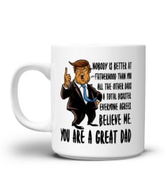 Donald Trump Fathers Day Mug Funny