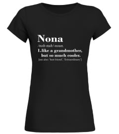 Nona Grandmother Black